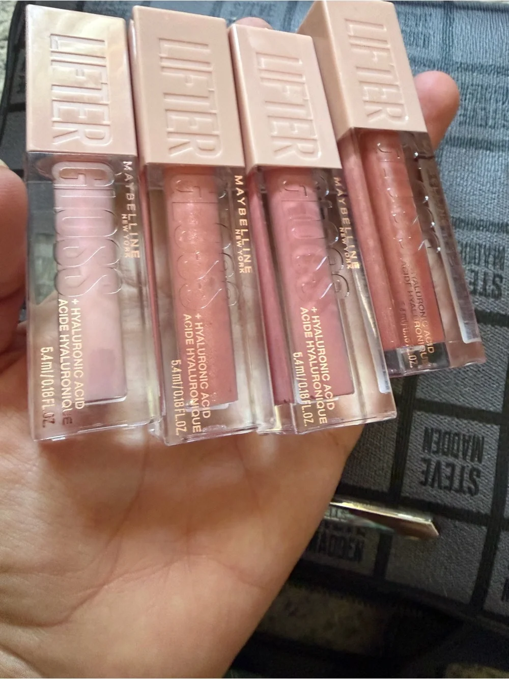 New Maybelline Lifter Gloss Set — Soft Pink & Peach Tones - Picture 4 of 4